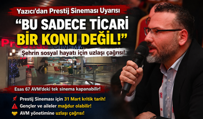 Yazıcı’dan Prestij Sineması Uyarısı
