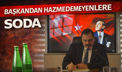 Başkandan Hazmedemeyenlere Soda