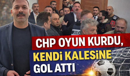 "CHP Oyun Kurdu, Kendi Kalesine Gol Attı"