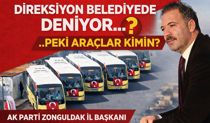 “DİREKSİYON BELEDİYEDE” AMA ARAÇLAR KİMİN?