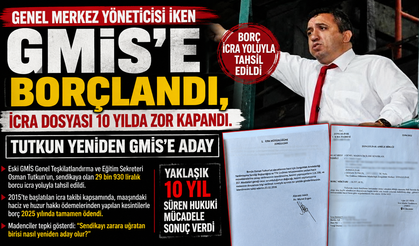 GMİS'e Olan Borcu 10 Yılda İcra Yoluyla Tahsil Edilen Osman Tutkun Yeniden Aday