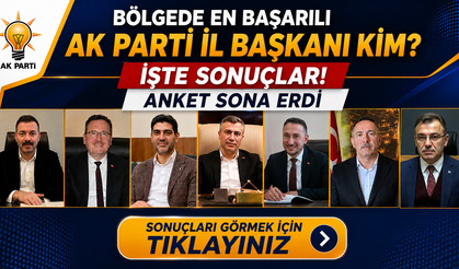Çağlayan 2. Anketten de Birinci Çıktı, İşte; Bölgede En başarılı İl Başkanı Anket Sonuçları!