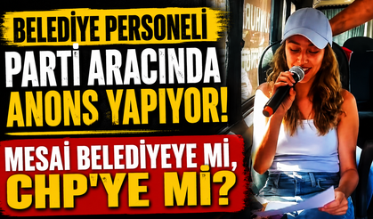 MESAİ BELEDİYEYE Mİ, CHP'YE Mİ?