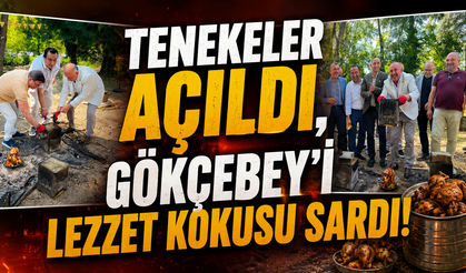 Gökçebey’de Tenekeler Açıldı, Ortaya Lezzet Şöleni Çıktı!