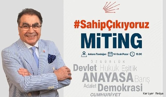 Diş Hekimi Zeki Günalp'ten Büyük Mitinge Davet...