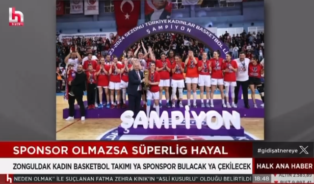 Zonguldakspor Basket 67, Halk TV Ana Haber'de