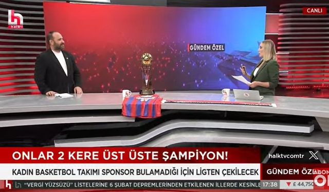 ŞAMPİYON TAKIMIN BAŞKANI HALK TV'DEN SON KEZ TÜRKİYE'YE SESLENDİ