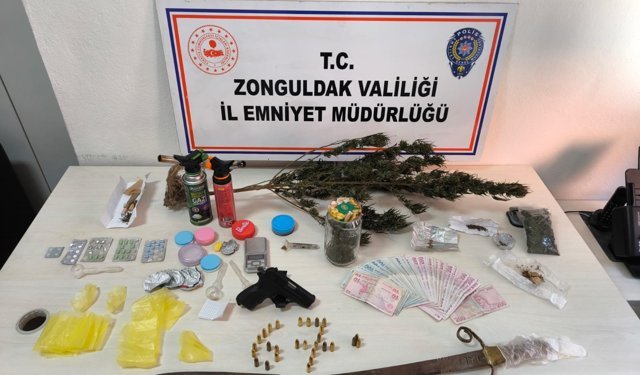 Alaplı'da Uyuşturucu Operasyonu