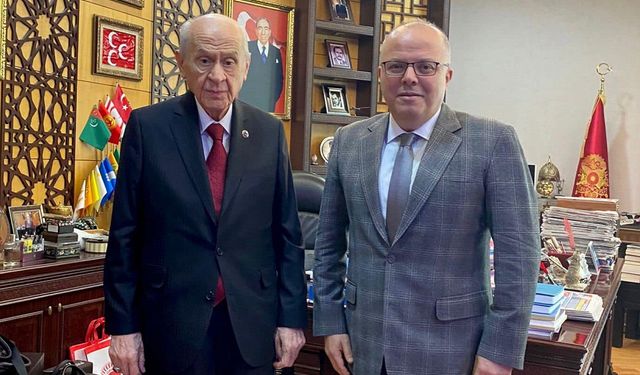 MYK Üyesi Kotra'dan MHP Genel Başkanı Bahçeli'ye Ziyaret