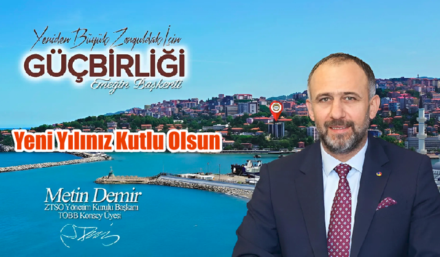 ZTSO Başkanı Demir Yeni Yılı Kutladı