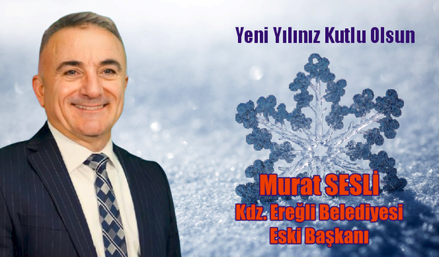 Murat Sesli'den Anlamlı Yeni Yıl Kutlaması