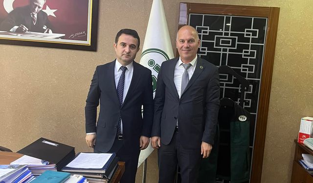 Okumuş'tan DSİ Bölge Müdürüne Ziyaret