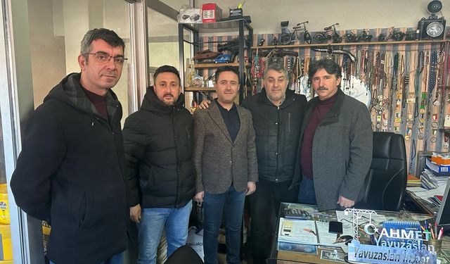 Köroğlu ve Ekibi Acılık Esnafıyla Buluştu