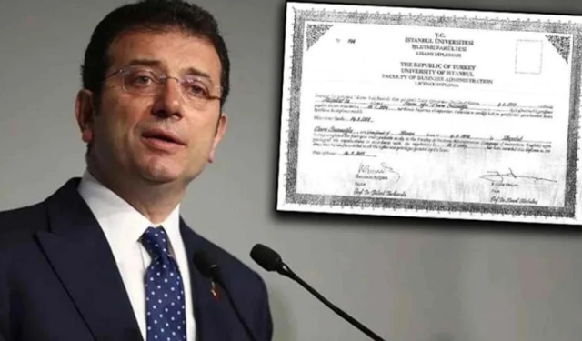 Ekrem İmamoğlu'nun Diploması İptal Edildi! Avukatından İlk Açıklama