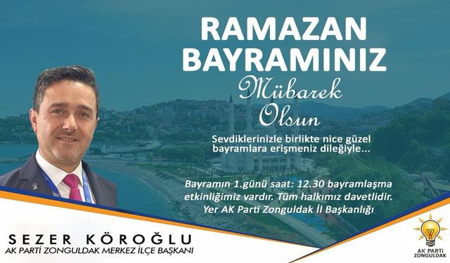 Başkan Köroğlu, Bayramı Kutladı, Bayramlaşmaya Davet Etti