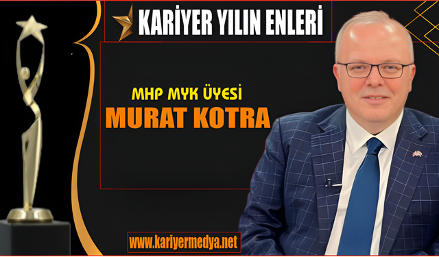 'Zonguldak'a Vefa' ödülü MHP MYK üyesi Murat Kotra'ya...