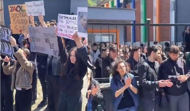 "Zonguldak'ta Öğrenciler, Milli Eğitim Bakanı'na; Mantık, Vatandaşlık ve İnsanlık Dersi Veriyor!"