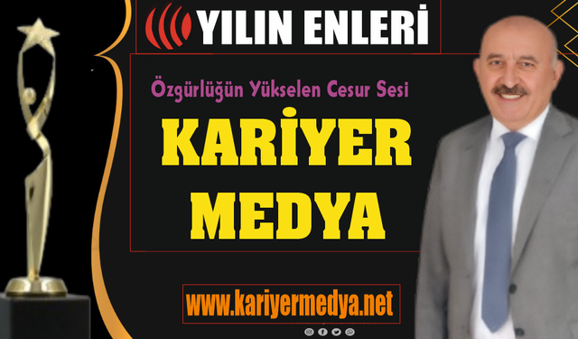 Yılın ''İlçe Belediye Başkanı Ödülü'' Gökçebey Belediye Başkanı Vedat Öztürk'e...