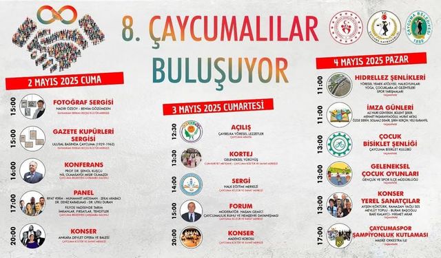 8. Çaycumalılar Buluşuyor Etkinliği Başladı