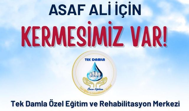 Tek Damla’dan DMD Hastası Asaf Ali Özkan’a Anlamlı Destek