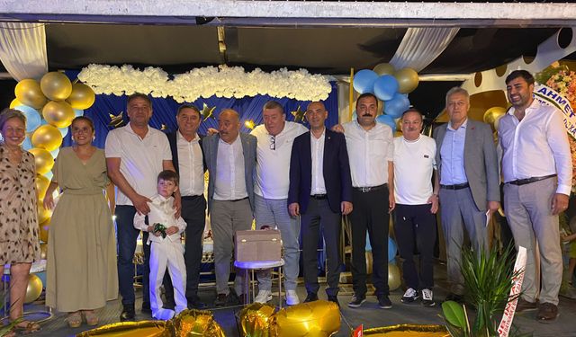 Başkan Öztürk'ün Torunu Deniz, Görkemli Törenle Erkekliğe İlk Adımı Attı