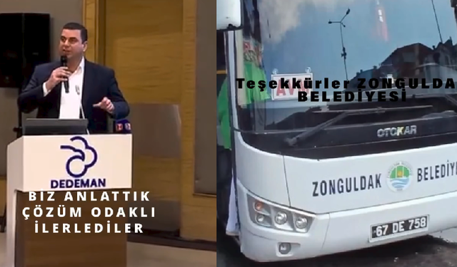Dereli'den Toplu Ulaşım Vurgusu; "Biz Anlattık, Çözüm Odaklı İlerlediler"