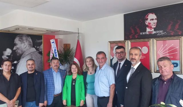 CHP'li Meclis Üyeleri Merkez İlçede...