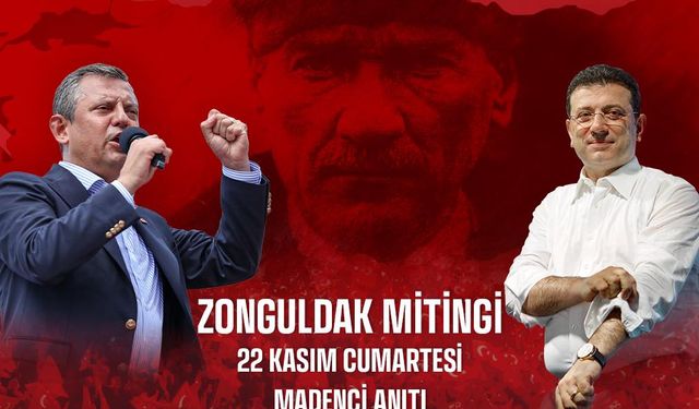 CHP Lideri Özgür Özel 22 Kasım’da Zonguldak’ta: “Miting değil, eylem yapacağız”