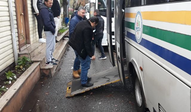 HALK OTOBÜSLERİ DENETLENDİ