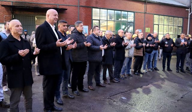 Madenci, yeni üretim ayağı için kurban kesti