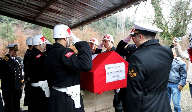 Astsubay Mert Necati Günay Son Yolculuğuna Uğurlandı