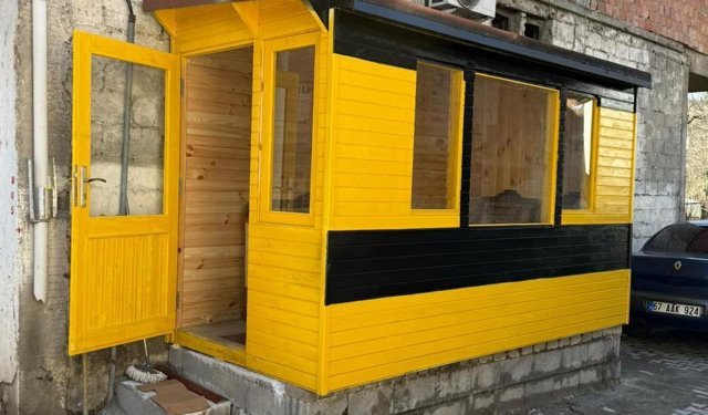 Gökçebey’de Güven Taksi’ye Modern Bekleme Alanı