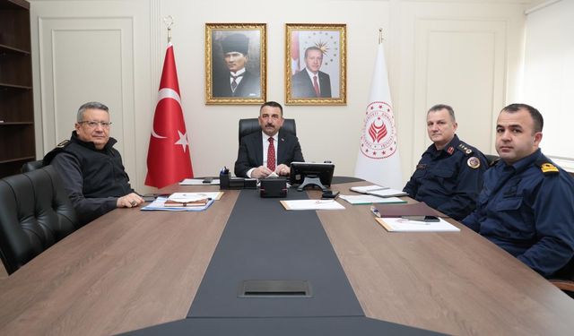 Bayram İçin Güvenlik Toplantısı