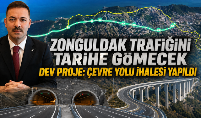Zonguldak Trafiğini Tarihe Gömecek Dev Proje Başlıyor