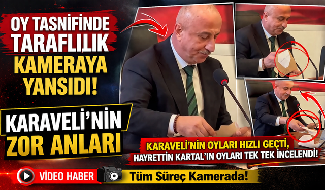 Oy Tasnifinde Taraflılık Kameraya Yansıdı