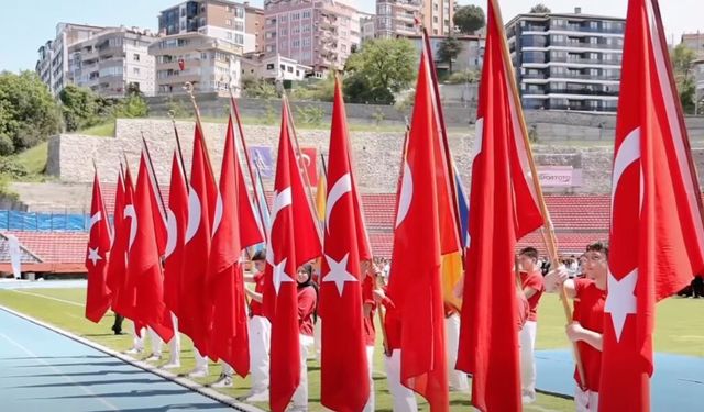 Zonguldak’ta 19 Mayıs Böyle Kutlandı