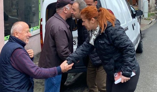 CHP Kozlu'da Esnaf ve Vatandaşın Nabzını Tuttu