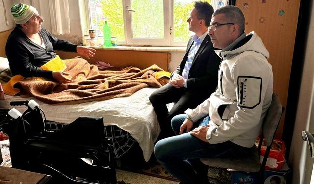 AK Parti’den Engelli Vatandaşa Anlamlı Destek