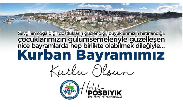 Başkan Posbıyık Bayramı Kutladı