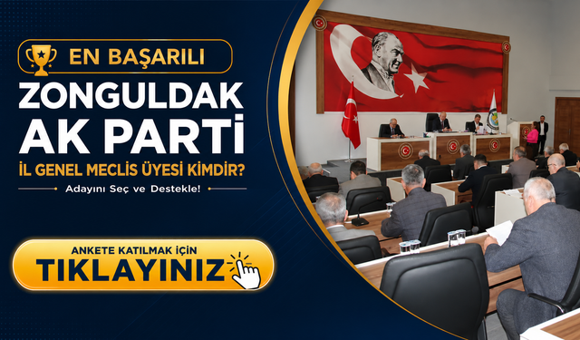 Zonguldak AK Parti İl Genel Meclis Üyelerinden Hangi İsimleri Başarılı Buluyorsunuz? Ankete Katıl, Oyunu Kullan