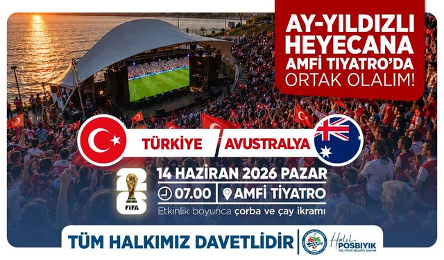MİLLİ HEYECAN AMFİ TİYATRO’DA YAŞANACAK!