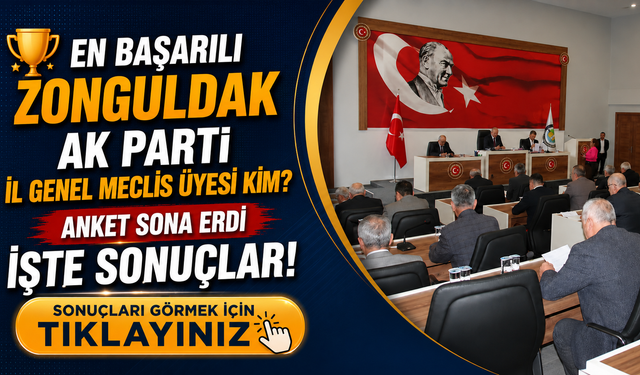 Karaveli Zirveyi Kaptırmadı, Tıska ve Yılmaz Sürpriz Yaptı. İşte "En Başarılı AK Parti İl Genel Meclis Üyesi"