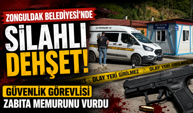 Zonguldak Belediyesi'nde Silahlı Dehşet!
