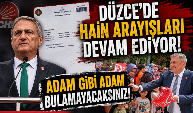 Dağıstanlı; "Düzce'de Hain Arayışları Devam Ediyor"