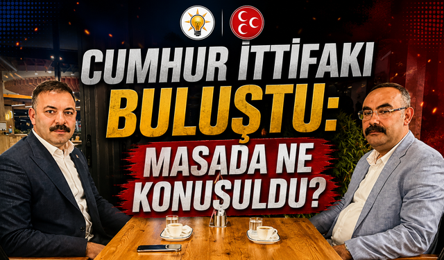 Zonguldak'ta Cumhur İttifakı Buluşması: Masada Ne Konuşuldu?