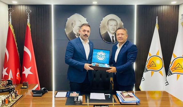Satılmış Öztürk, Mustafa Çağlayan'la Görüştü
