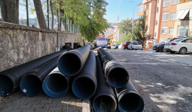"BAĞLIK MAHALLESİNDE YAĞMURLAMA HATTI YAPILIYOR"