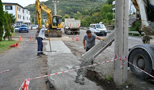 Ereğli'de Yol Genişletiliyor