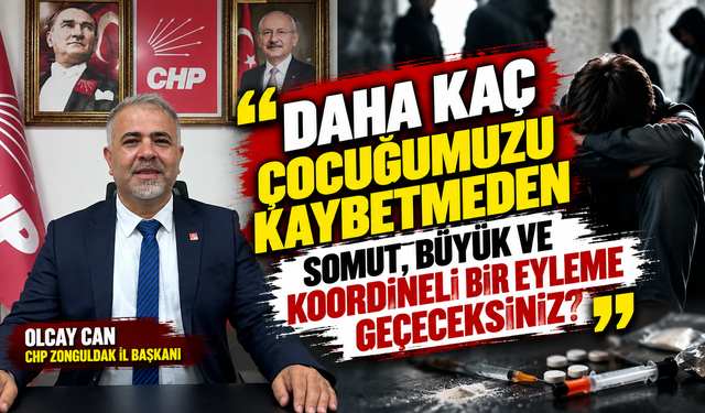 Can’dan Zonguldak’ta Uyuşturucu Alarmı