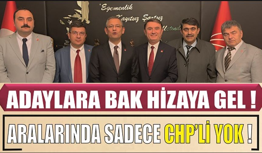 Özgür Özel, AKP ve MHP'de Yüzlerine Kapıların Kapandığı Adaylar için Destek İstedi !